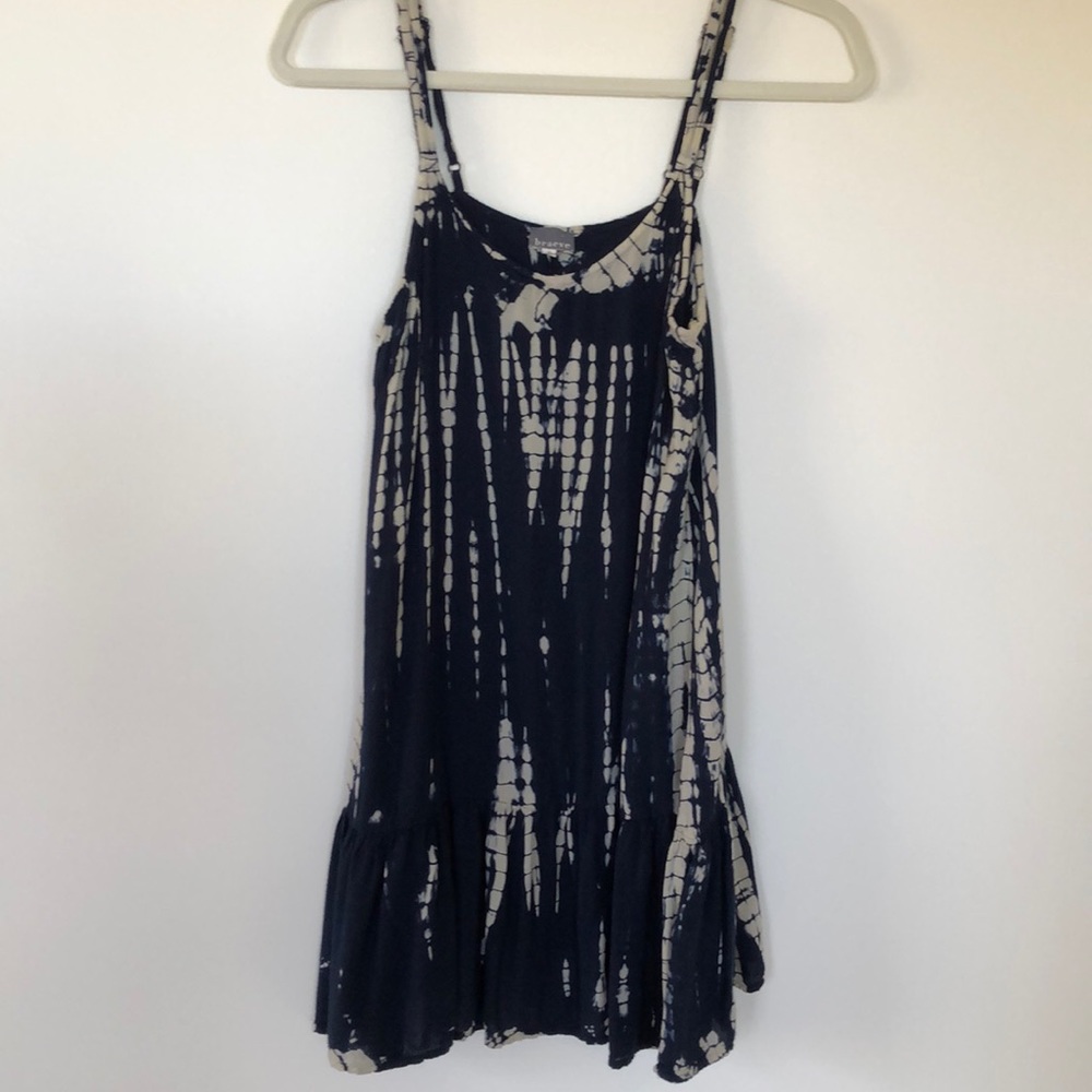 Braeve Tye Dye drop waist Cami Tunic Blue S - Picture 9 of 9